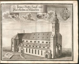 ドイツ語：St Peters Gotts Haußとミュンヘンの小教区教会