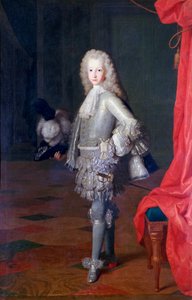 ルイス1世、アストゥリアスの王子、スペイン王、1717年 作： Michel Ange Houasse