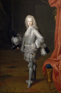 アストゥリアスの王子としてのルイ1世、1717年 作： Michel Ange Houasse
