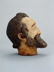 フランスのヘンリー4世、c.1610（ワックス）（312138および312139も参照） 作： Michel Bourdin
