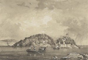 カレドニアとクレイグ諸島 作： Michel Jean Cazabon