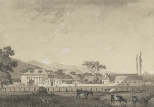 Residência em Orange Grove Estate, Tacarigua 作： Michel Jean Cazabon