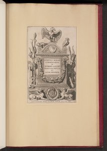 Ludovicus Nonnius のタイトル ページ、Hubert Goltz のギリシャ、島々、および小アジアに関する解説 作： Michel Lasne after Sir Peter Paul Rubens