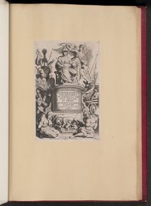 ルドヴィクス・ノニウスのタイトルページ、メダルの解説 作： Michel Lasne after Sir Peter Paul Rubens