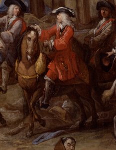 1720年のペストの際の（マルセイユ）市庁舎の様子 作： Michel Serre