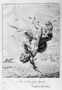 イカルスの陥落、1655年 作： Michel de Marolles