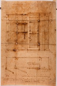 クローゼット図面 作： Michelangelo (after) Buonarroti