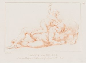 サムソンとデリラ」（銅版画