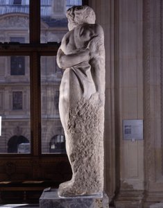 反乱軍の奴隷」と呼ばれる捕虜 作： Michelangelo Buonarroti