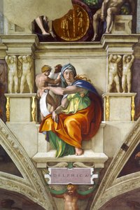 デルフィック・シビル 作： Michelangelo Buonarroti