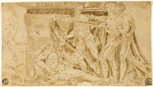 ノアの酩酊 作： Michelangelo Buonarroti