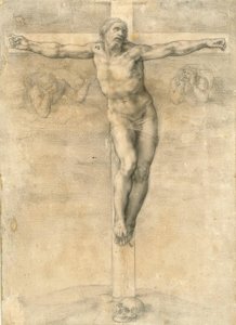 2人の天使のはりつけ 作： Michelangelo Buonarroti