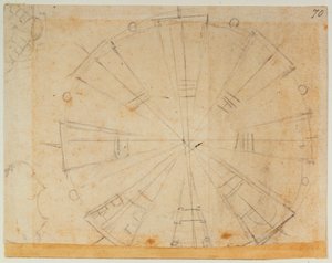 新聖具室のランタン計画 作： Michelangelo Buonarroti