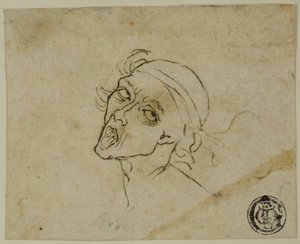 男性ヘッド 作： Michelangelo Buonarroti