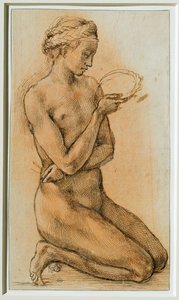 茨の冠を考えるマグダラのマリア ... 作： Michelangelo Buonarroti
