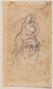 システィーナ礼拝堂のための裸婦習作 作： Michelangelo Buonarroti