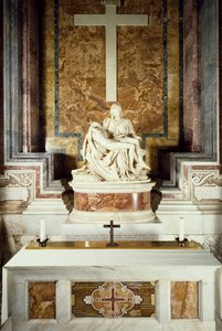 ピエタの 作： Michelangelo Buonarroti