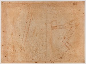 サンピエール・ガットリーニ門付近の城壁平面図