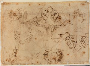 要塞の研究 作： Michelangelo Buonarroti