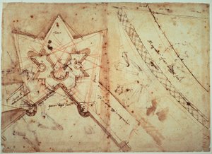 オール・セインツ・メドウへの門の防壁に関する研究 作： Michelangelo Buonarroti