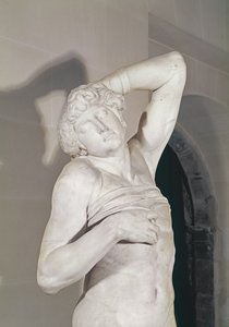 瀕死の奴隷、1513-15 作： Michelangelo Buonarroti