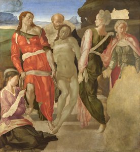 墓（未完成）（パネル） 作： Michelangelo Buonarroti