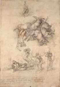 フェートン陥落 作： Michelangelo Buonarroti