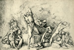 復活、c1532、1943。 作： Michelangelo Buonarroti