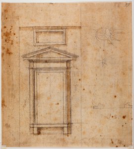 窓のデザイン 作： Michelangelo Buonarroti