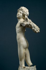 若い射手（1490年頃）（大理石 作： Michelangelo Buonarroti