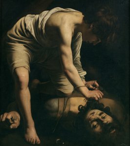 ゴリアテの頭を持つダビデ 作： Michelangelo Merisi Caravaggio