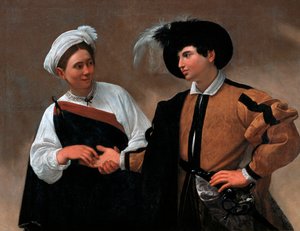 幸運、1595 作： Michelangelo Merisi Caravaggio
