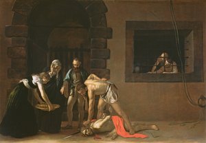 洗礼者聖ヨハネの斬首、1608 作： Michelangelo Merisi Caravaggio