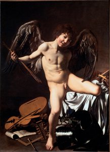 Amor vincit omnia（「勝利のキューピッド」または「愛の勝利」または「地上の愛」と呼ばれる）（絵画