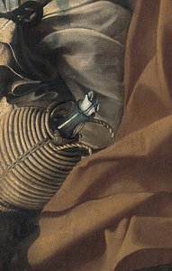 エジプトへの逃避の残りの詳細、c.1603（キャンバスに油彩）