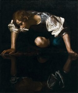 水仙 作： Michelangelo Merisi da Caravaggio