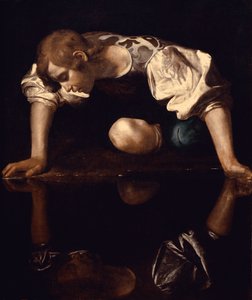 水仙、c.1597-99 作： Michelangelo Merisi da Caravaggio