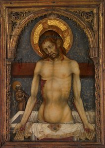 悲しみの男、ca。 1430年。