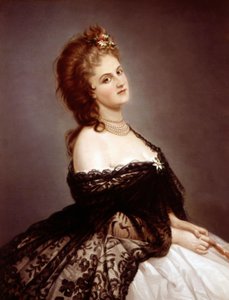1862年、ピエールルイピアソンによる写真の後、バージニア州オルドイーニ、カスティリオーネ伯爵夫人 作： Michele Gordigiani