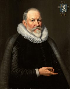 Maerten Ruychaver (1545-1626) の肖像 作： Michiel Jansz van Mierevelt (copy after)