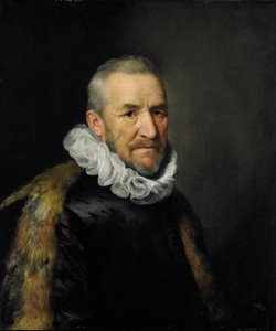 男の肖像 作： Michiel Jansz van Mierevelt (copy after)