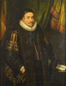 ウィリアム・ザ・サイレントと呼ばれるオラニエ公ウィレム1世（1533-84）の肖像 作： Michiel Jansz van Mierevelt (workshop of)