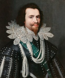 ジョージヴィリエ、バッキンガム第1公爵1592-1628、1625-1626 作： Michiel Jansz van Mierevelt