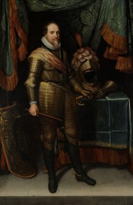 マウリッツ、オラニエ公 (1567-1625) マウリッツ (1567-1625)、オラニエ公の肖像 作： Michiel Jansz van Mierevelt