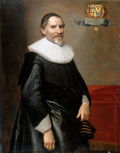 フランソワ・ファン・アールセン、ソンメルダイク、デ・プラット、スパイクの領主の肖像 作： Michiel Jansz van Mierevelt
