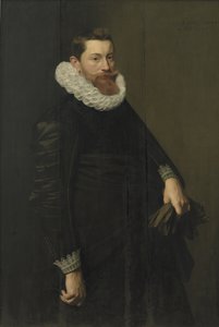 紳士の肖像 作： Michiel Jansz van Mierevelt