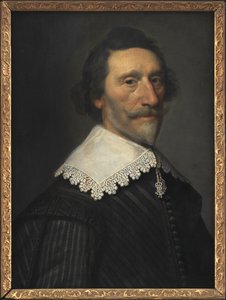 オランダの詩人で歴史家のピーター・コーネリス・フーフト (1581-1647) 作： Michiel Jansz van Mierevelt