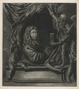自画像 作： Michiel van Musscher