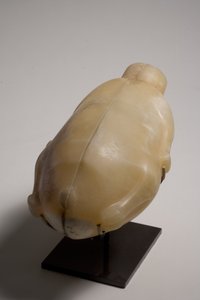 アヒル（アラバスター）の形の2つの部分の船（249013-15も参照）