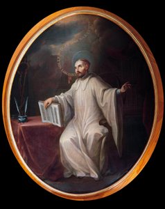クレルヴォーの聖ベルナール（1090-1153）の表現 作： Miguel Cabrera